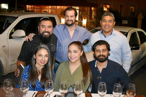 22112019 Jaime, Édgar, Álvaro, Gabriela, Aurora y Salatiel.