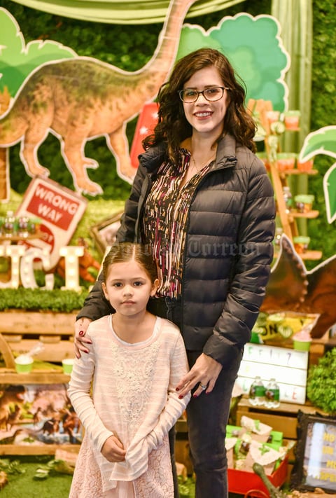 Roberta con su hija Maria Renée