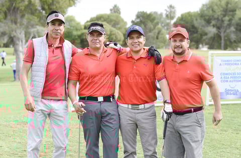 Alejandro, Jesús, Alfonso y Rodrigo