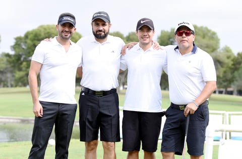 Rodrigo, Antonio, Alejandro y Jesús