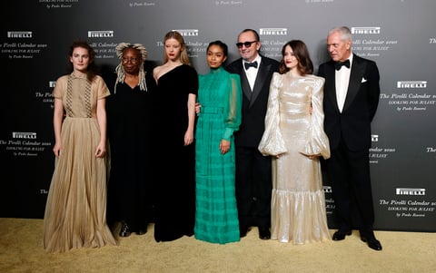 Invitados a la gala.