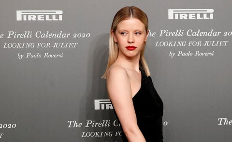 Mia Goth.