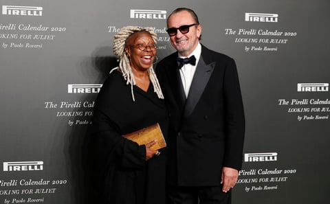 Whoopi Goldberg y Paolo Roversi.