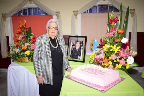 01122019 FESTEJA SUS 90 AñOS.  Olga Martínez Torres.