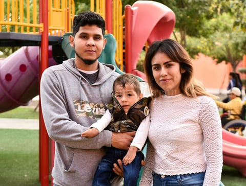 04122019 Esperanza, Fernando Tadeo Villa y Paola Zúñiga.