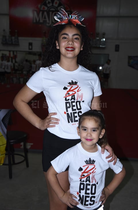 03122019 COMPETENCIA DE PORRAS.  Ivanna y Lucía.
