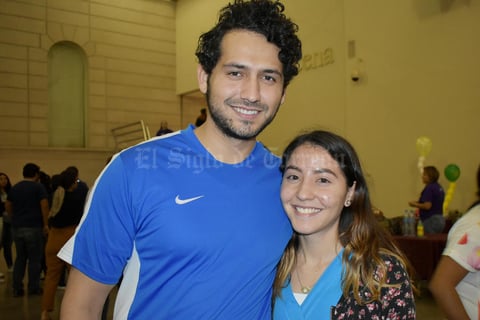 03122019 EN EL AROCENA.  Luis Enrique y Aída.