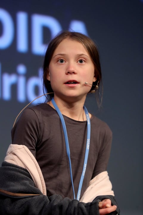 Más tarde, la joven ofreció una rueda de prensa.