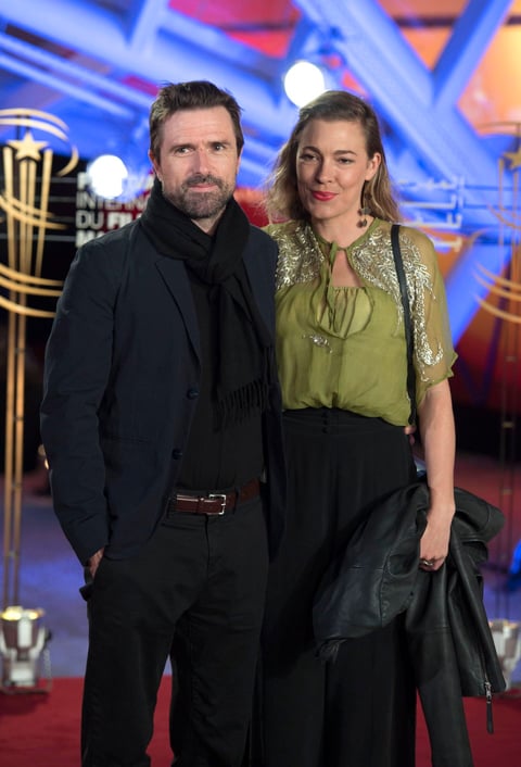 David Michod y su esposa Mirrah Foulkes.