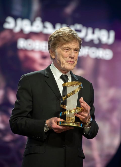 En el acto se dedicó una proyección que mostraba la trayectoria de Redford a través de secuencias de varias de las películas en las que actuó y dirigió, antes de terminar la ceremonia con la proyección de su película 'The old man and the gun'.