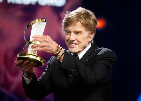En un acto celebrado en el Palacio de Congresos, Redford ha sido ovacionado por un público numeroso que se puso de pie durante varios minutos.