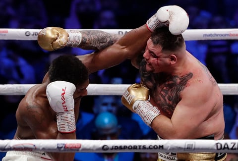Andy Ruiz perdió por decisión unánimo ante Anthony Joshua