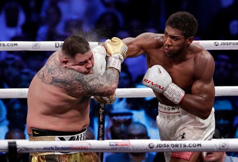 Andy Ruiz perdió por decisión unánimo ante Anthony Joshua
