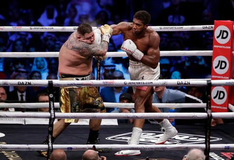 Andy Ruiz perdió por decisión unánimo ante Anthony Joshua