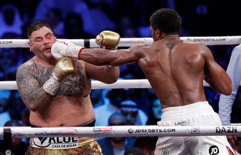 Andy Ruiz perdió por decisión unánimo ante Anthony Joshua
