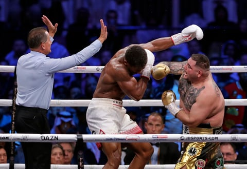 Andy Ruiz perdió por decisión unánimo ante Anthony Joshua