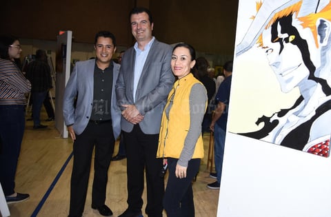 09122019 Guillermo García, Carlos Bejos y Cristy García.