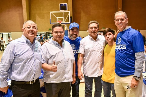 07122019 EXBORREGOS SE REúNEN.  Luis Borrego, Alejandro Martínez, Raúl Domínguez, Gerardo Handam, Luis Borrego Jr. y Jorge Montaña.