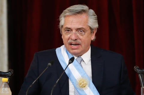Recalcó que llega al poder para 'convocar a la unidad de toda la Argentina'.
