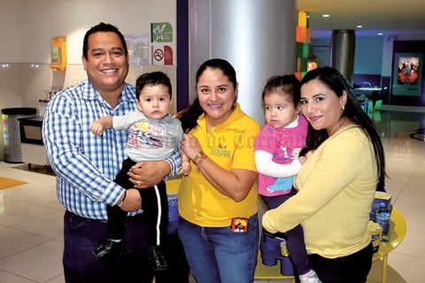 11122019 Mauro, Mauro, Cristina, Luciana y Lucía.