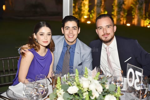 Valeria, Alfonso y Memo