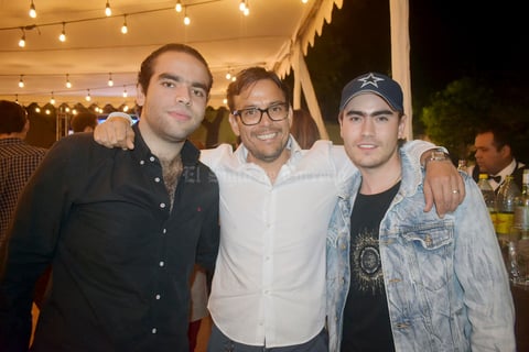Daniel, Pablo y Alberto