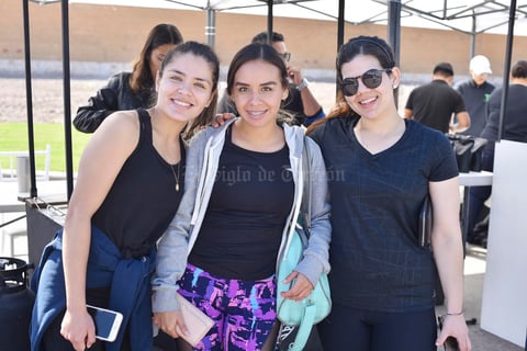 Fernanda, Jaqueline y Jessica