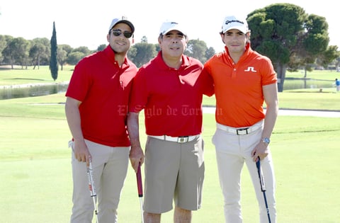 Gonzalo Villegas, Roberto Garrido y Roberto Garrido Jr.