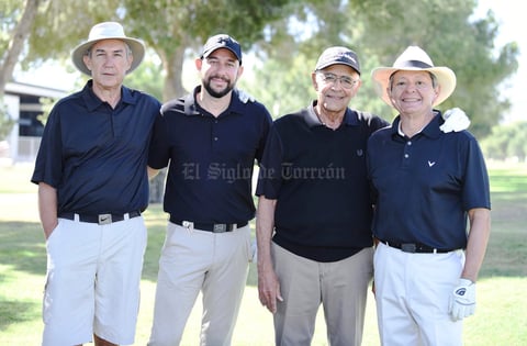 Ricardo Pamanes, Hassan Sahab, Daniel Mora y Antonio Gonzáñez.