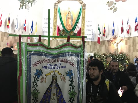 El monseñor Luis Martín Barraza resaltó que esta celebración es para 'agradecer a la Virgen María que alienta nuestra esperanza.