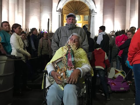 Fieles a la Virgen de Guadalupe llegaron de todas partes de La Laguna.
