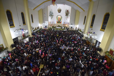 Celebran a la Virgen de Guadalupe en Torreón