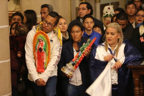 Se espera que hoy se multiplique exponencialmente la cantidad de personas que acudan al recinto guadalupano.