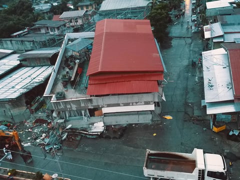 Pudo percibirse en el sur de Filipinas.