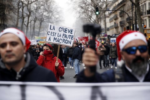 Seguirán protestando pese a las festividades decembrinas.