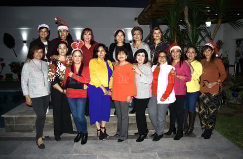 17122019 CELEBRACIóN DECEMBRINA.  Damas del Club de Jardinería Alhelí.