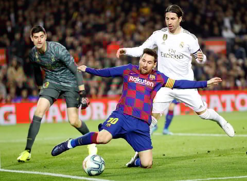 Barcelona y Real Madrid no se hacen daño en el Clásico de España