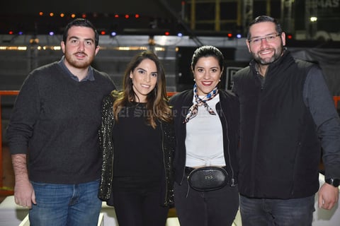 Hrachya, Aletza, Pamela y Diego