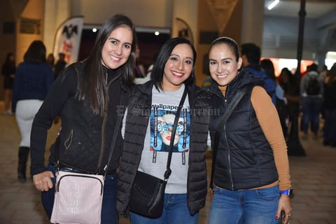 Mónica, Yare y Laura
