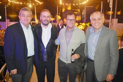 Benjamin, Omar, Daniel y Fernando