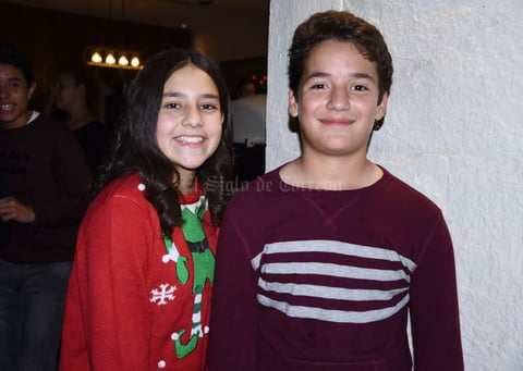 Sofía Múzquiz y Alex Aguilera