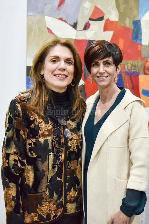 Alejandra Alvarado y Laura Calleja.