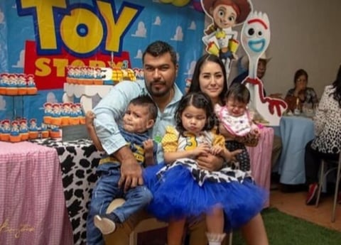 22122019 Rubén, Rubén Jr, Regina, Jessica y Danik.