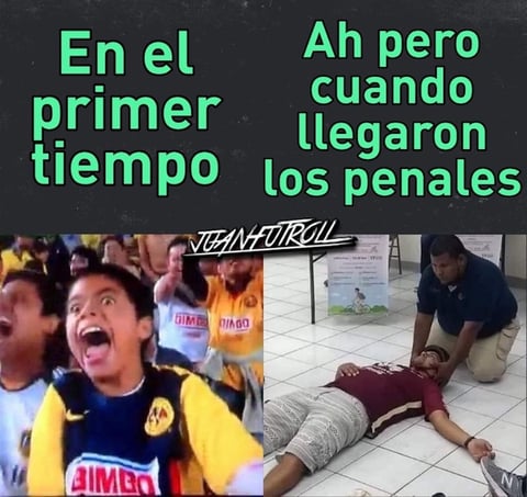 Los mejores memes que dejó el partido del Monterrey contra el América 