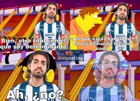 Los mejores memes que dejó el partido del Monterrey contra el América 