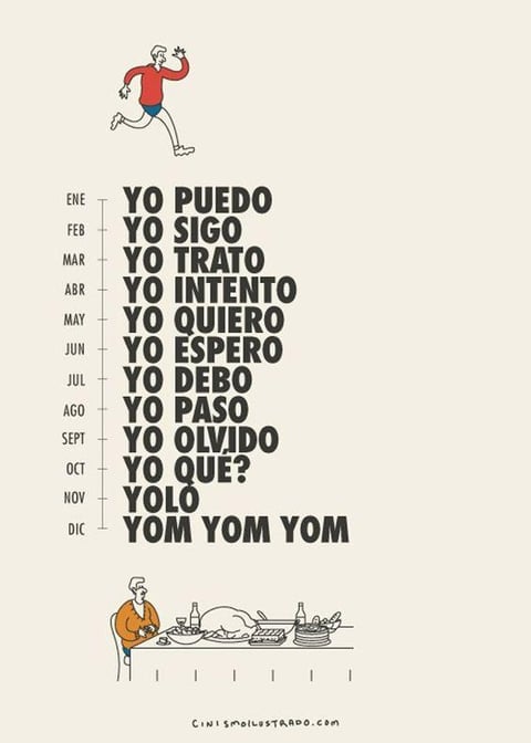 Comparten los buenos deseos con humor en redes sociales 