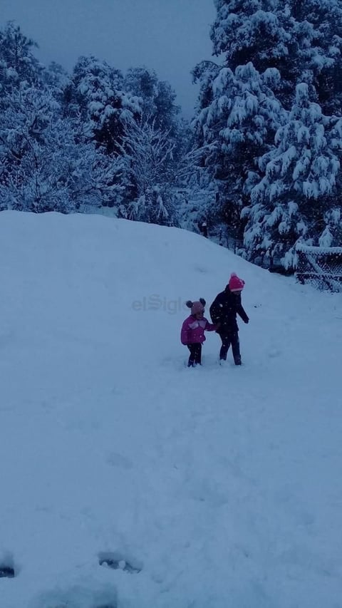 Tal y como fue previsto por la Conagua para estos días, la mañana de este miércoles primero de enero, se presenciaron nevadas en Tepehuanes, San Dimas, Santiago Papasquiaro, Otáez, Canatlán y Nombre de Dios