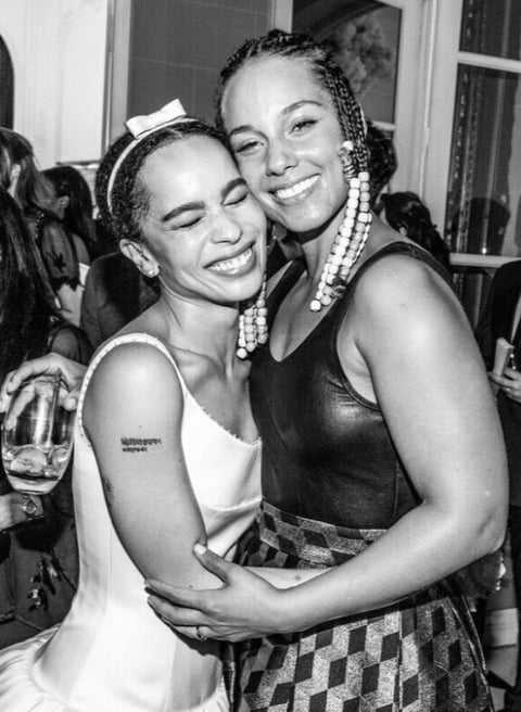 Zoë Kravitz wedding 