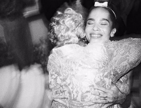 Zoë Kravitz wedding 