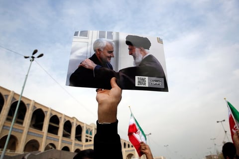 Reclaman el asesinato del general Qasem Soleimani.